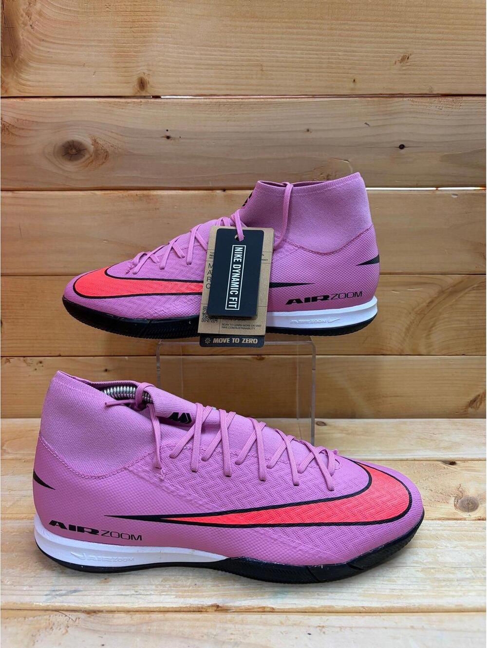 New Nike Men's Mercurial Superfly 10 Academy IC Soccer shoes FQ8332-600 mens 9.5